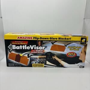 Bulbhead Battle Visor With Bonus Sunspot Blocker Brand New In Sealed Box See Pix